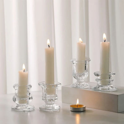 Nordic Novelty Glass Candle Holder