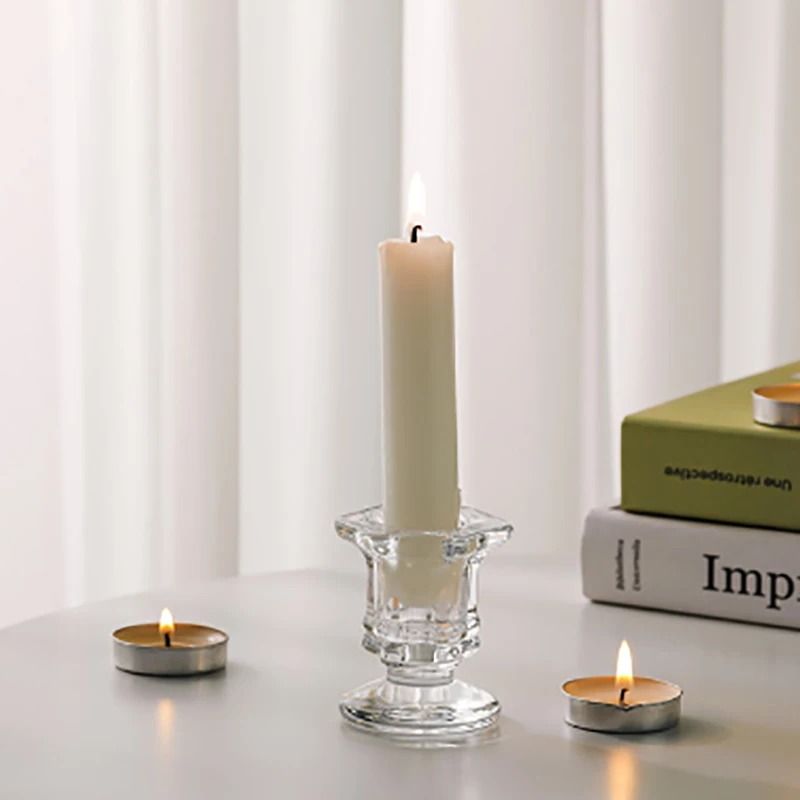 Nordic Novelty Glass Candle Holder