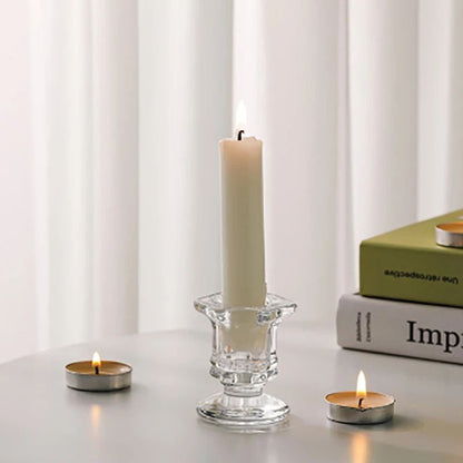 Nordic Novelty Glass Candle Holder