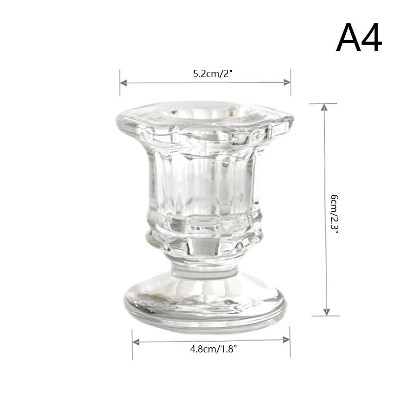 Nordic Novelty Glass Candle Holder