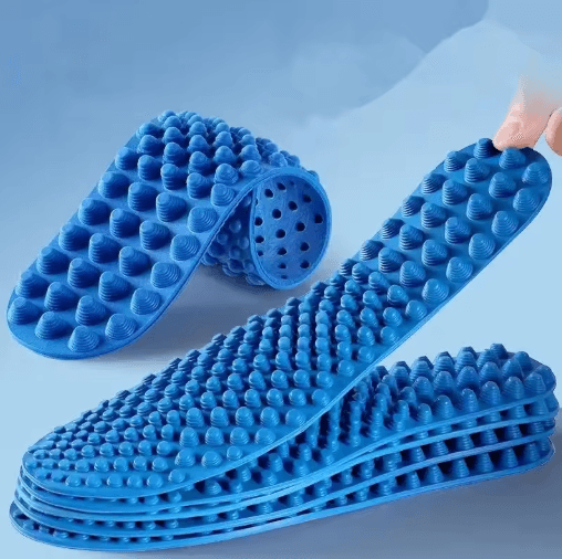 All-Day Foot Fatigue Relief Insoles – Finger Pressure Massage Shoe Inserts for Men & Women