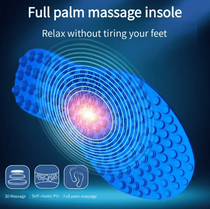 All-Day Foot Fatigue Relief Insoles – Finger Pressure Massage Shoe Inserts for Men & Women
