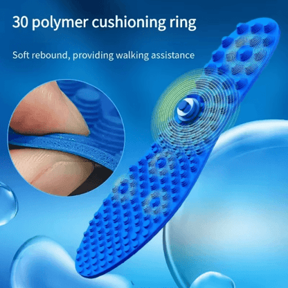 All-Day Foot Fatigue Relief Insoles – Finger Pressure Massage Shoe Inserts for Men & Women