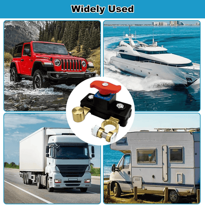 High-Performance Car Battery Cut Off Switch – Reliable Isolator Cut-off for Power Terminal Safety