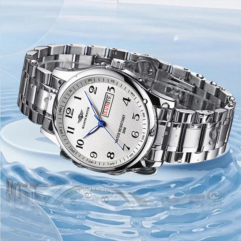Vintage Ultra Thin Mens Waterproof Quartz Watch with Night Light A Perfect Gift for Any Occasion