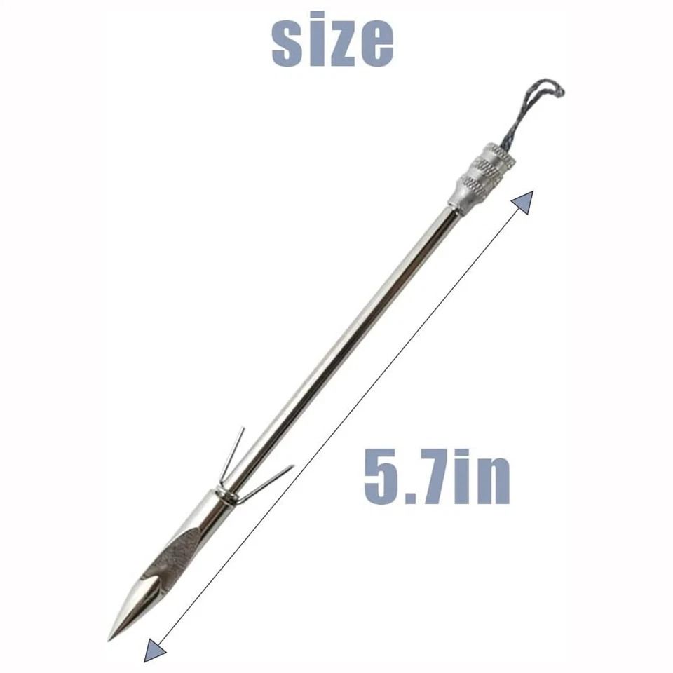 Steel Fishing Slingshot Darts for Bow Fishing and Shooting Catapult Ammo