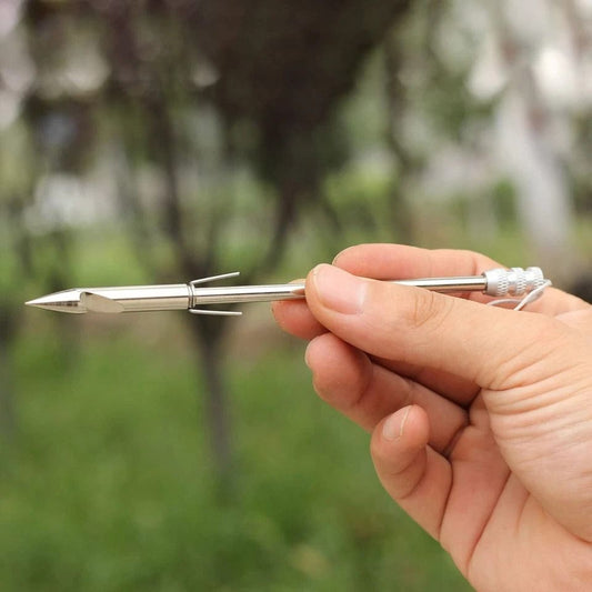 Steel Fishing Slingshot Darts for Bow Fishing and Shooting Catapult Ammo