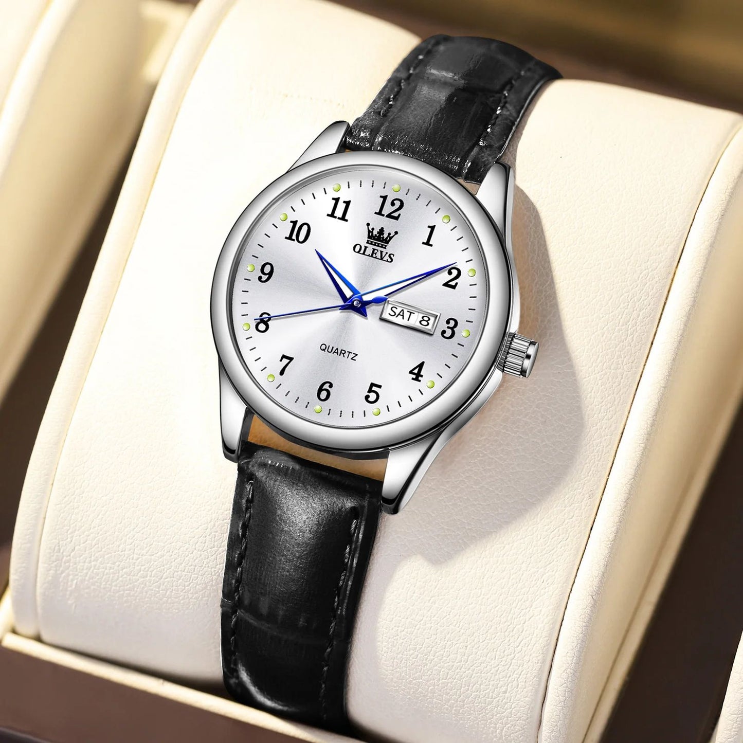 OLEVS Elegance Waterproof Stainless Steel Women's Quartz Watch