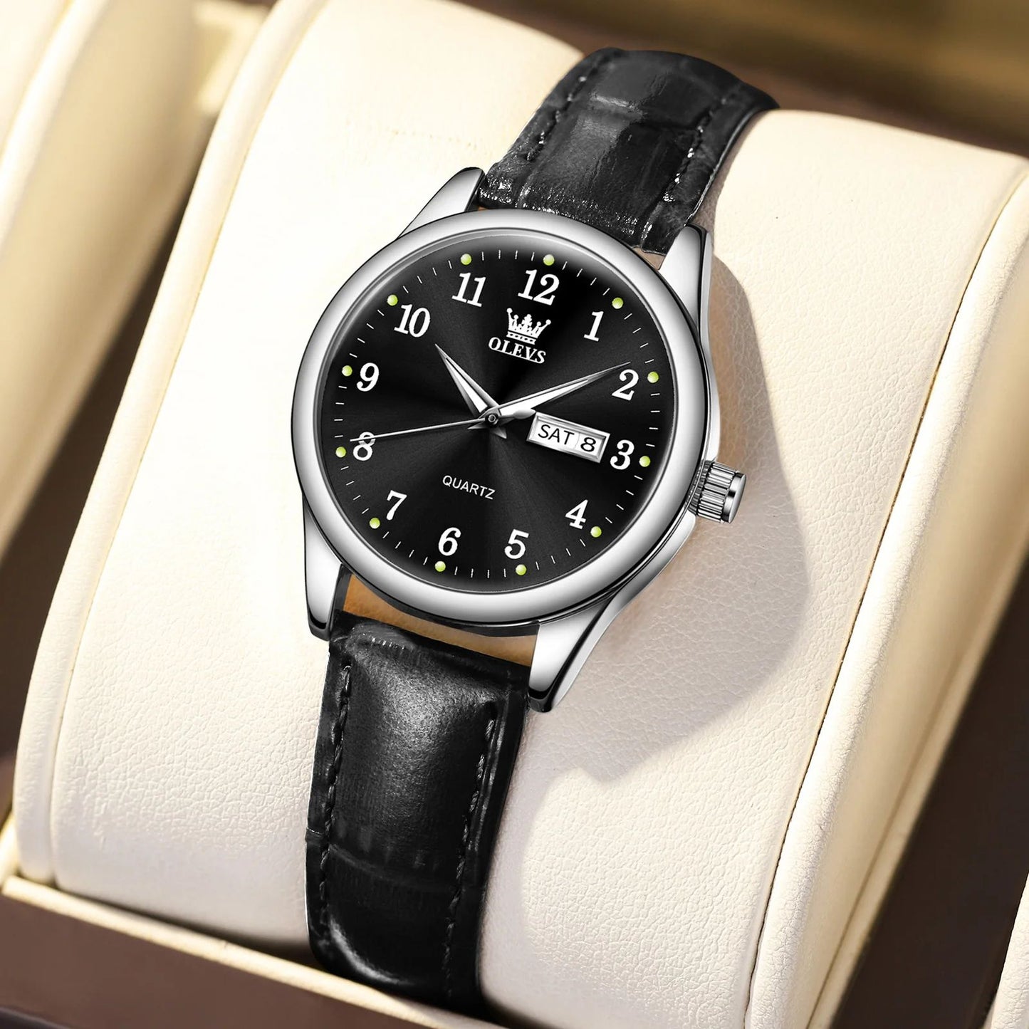 OLEVS Elegance Waterproof Stainless Steel Women's Quartz Watch