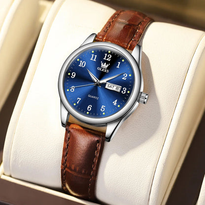 OLEVS Elegance Waterproof Stainless Steel Women's Quartz Watch