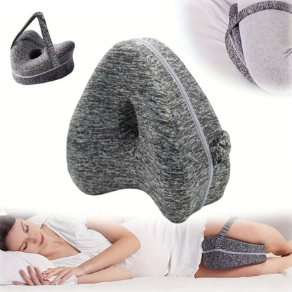 Orthopedic Memory Foam Knee Support Pillow for Side Sleepers Sciatica Relief