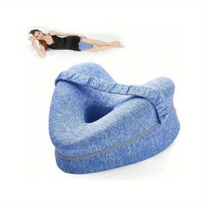 Orthopedic Memory Foam Knee Support Pillow for Side Sleepers Sciatica Relief