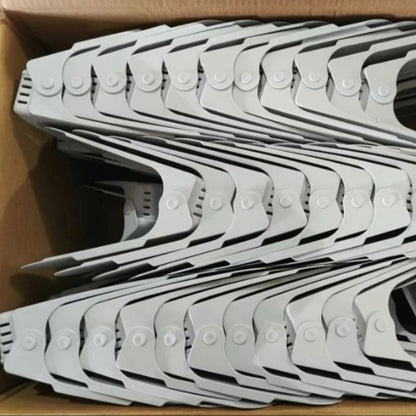 Adjustable Double Layer Shoe Rack Space Saving Plastic Shoe Organizer