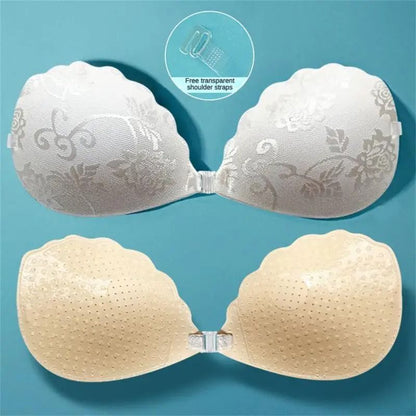 Invisible Silicone Push Up Adhesive Bra for Backless and Strapless Outfits