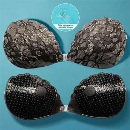 Invisible Silicone Push Up Adhesive Bra for Backless and Strapless Outfits