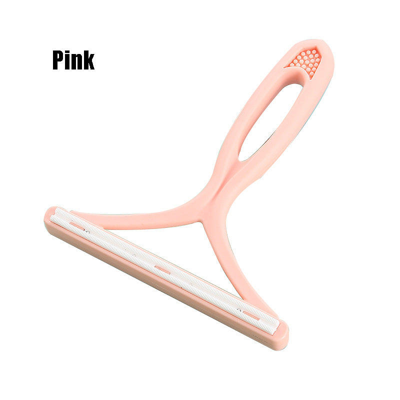 Pet Hair Remover, Lint Remover Shaver, Portable Silicone Double-Sided Carpet Scraper Tool