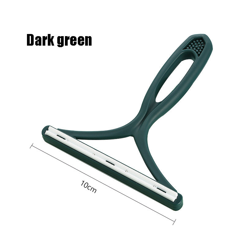 Pet Hair Remover, Lint Remover Shaver, Portable Silicone Double-Sided Carpet Scraper Tool
