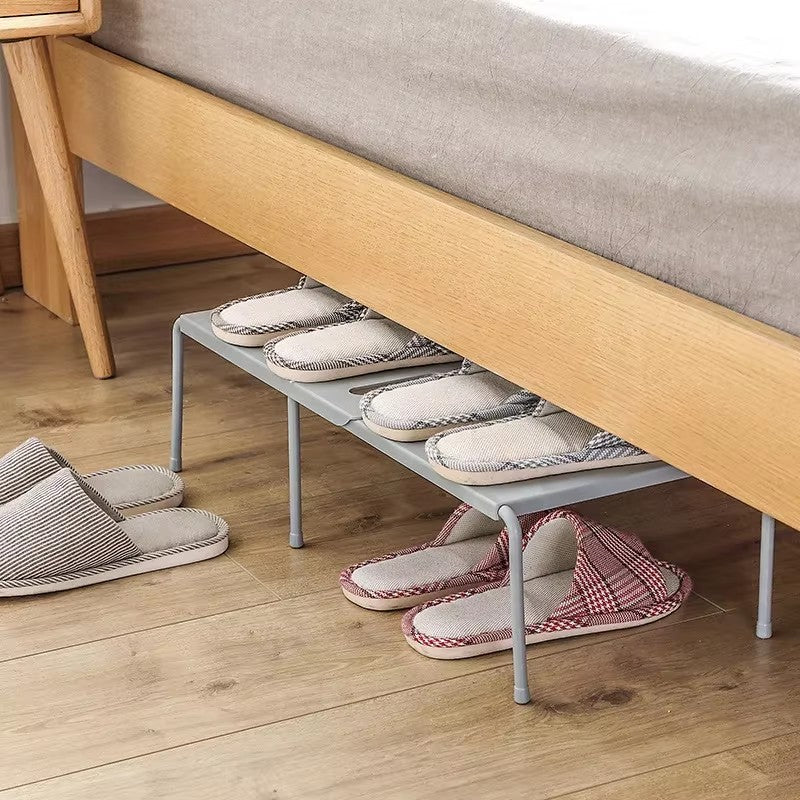 Shoe Rack Organizer – Expandable Telescopic Storage for Kitchen & Closet