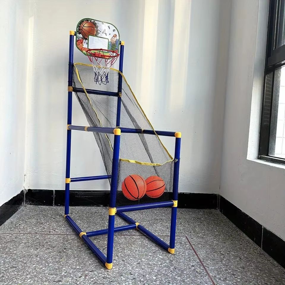 Kids Arcade Basketball Game Set Indoor Outdoor with Pump and Balls