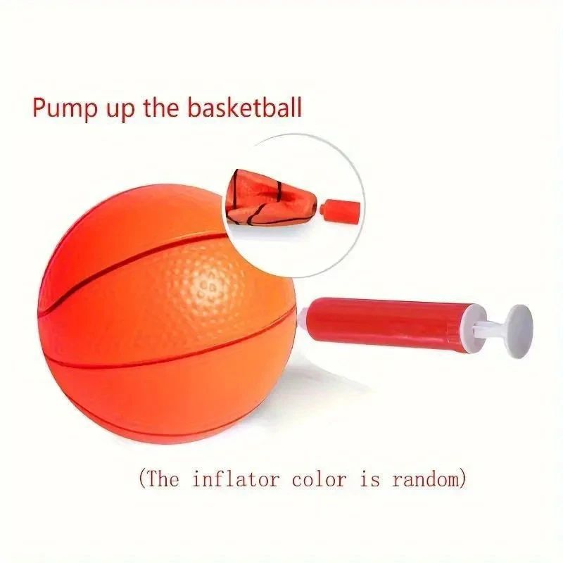 Kids Arcade Basketball Game Set Indoor Outdoor with Pump and Balls