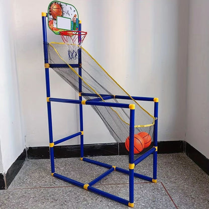 Kids Arcade Basketball Game Set Indoor Outdoor with Pump and Balls