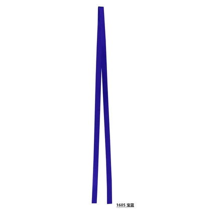 Luxury Solid Color Silk Skinny Scarf – Designer Bag Handle Wrap & Hair Ribbon