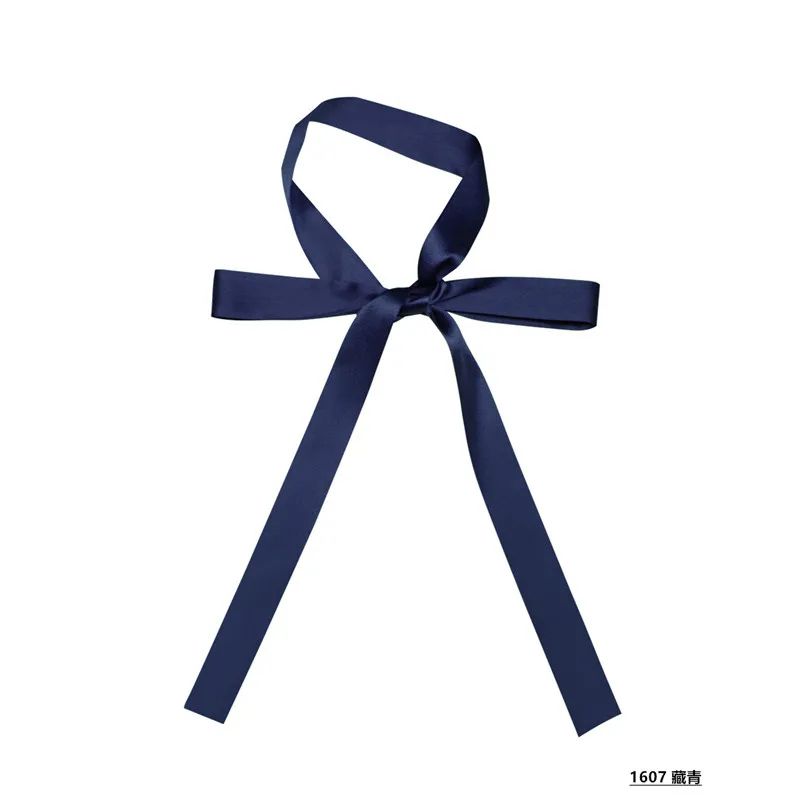 Luxury Solid Color Silk Skinny Scarf – Designer Bag Handle Wrap & Hair Ribbon