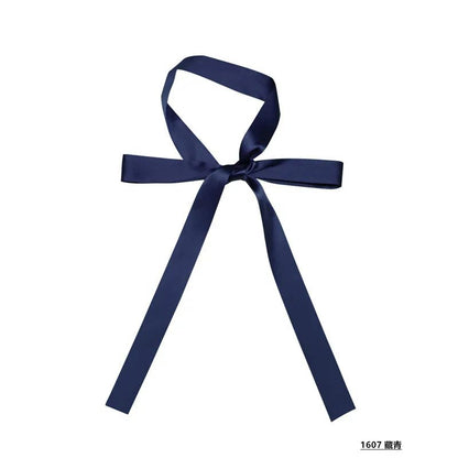 Luxury Solid Color Silk Skinny Scarf – Designer Bag Handle Wrap & Hair Ribbon