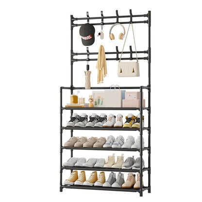 5 Layer Floor Standing Storage Rack for Shoes and Clothing
