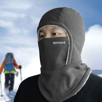 Thermal Windproof Winter Balaclava and Fleece Cycling Hood