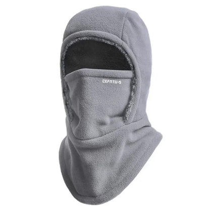 Thermal Windproof Winter Balaclava and Fleece Cycling Hood