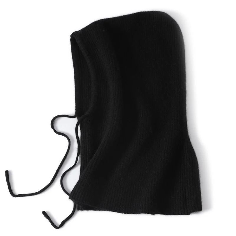 100% Pure Wool Balaclava Beanie – Premium Winter Neck and Face Protection