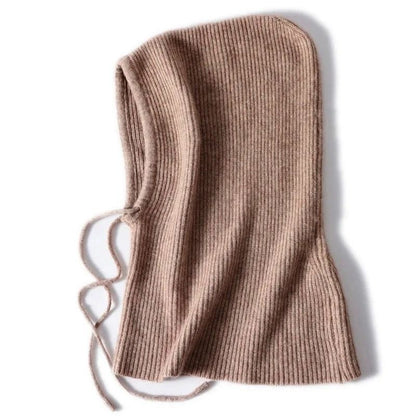 100% Pure Wool Balaclava Beanie – Premium Winter Neck and Face Protection