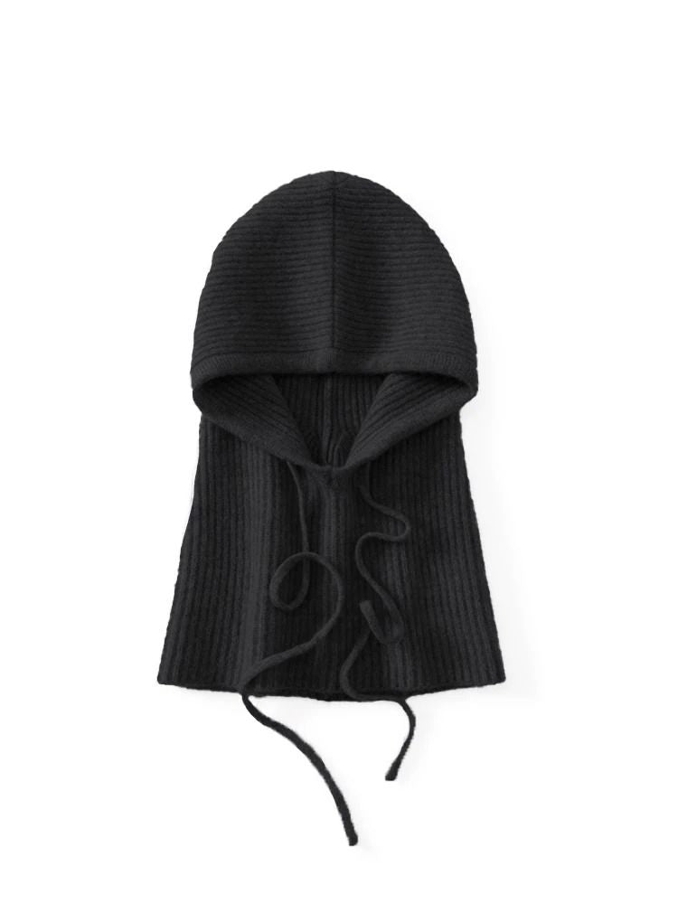 100% Pure Wool Balaclava Beanie – Premium Winter Neck and Face Protection