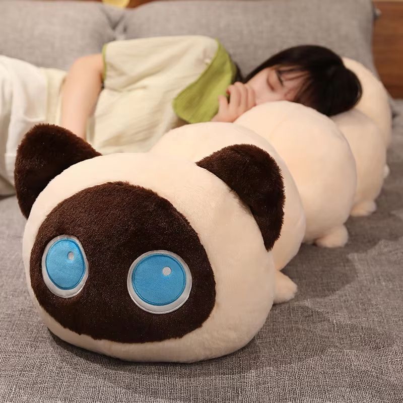 CuddleCat Giant Soft Plush long pillow cushion for Kids and Adults