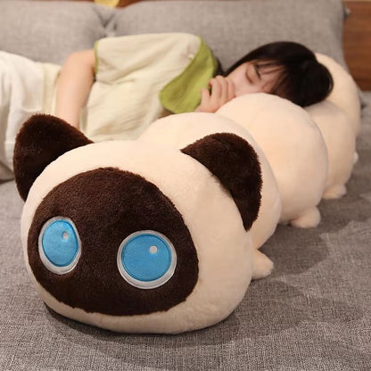 CuddleCat Giant Soft Plush long pillow cushion for Kids and Adults