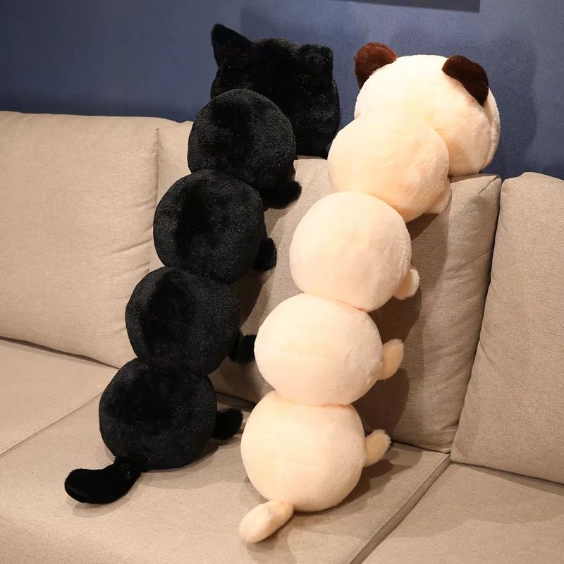 CuddleCat Giant Soft Plush long pillow cushion for Kids and Adults