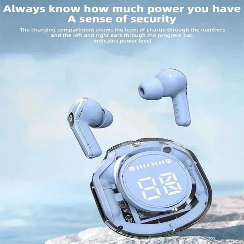 Wireless Bluetooth Sports Headset Noise Reduction Bass Boost Touch Control