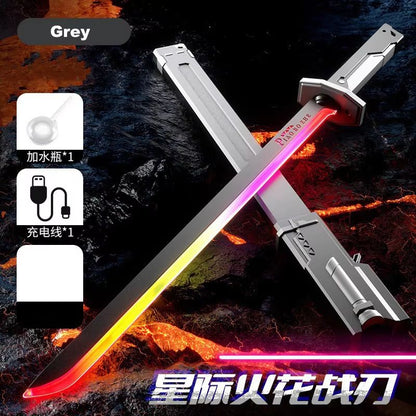 SpectrumBlade 7-Color LED Light Sword with Spark and Smoke Effects