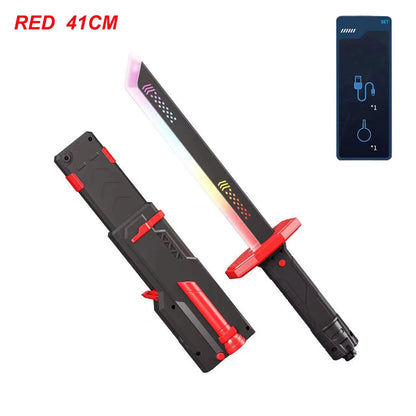 SpectrumBlade 7-Color LED Light Sword with Spark and Smoke Effects