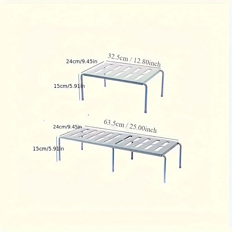 Space Saving Plastic Shoe Rack Adjustable Organizer for Sneakers Slippers Dorm Closet