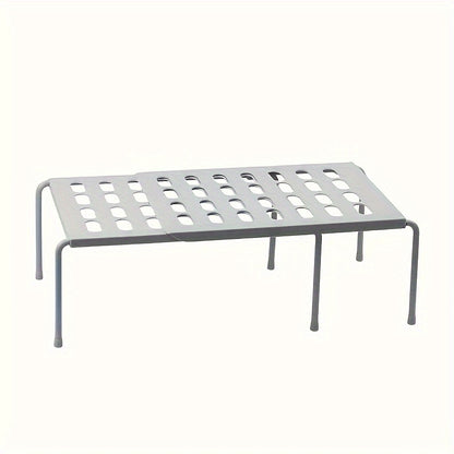 Space Saving Plastic Shoe Rack Adjustable Organizer for Sneakers Slippers Dorm Closet