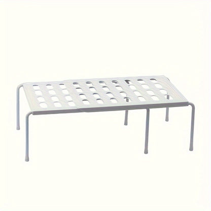 Space Saving Plastic Shoe Rack Adjustable Organizer for Sneakers Slippers Dorm Closet