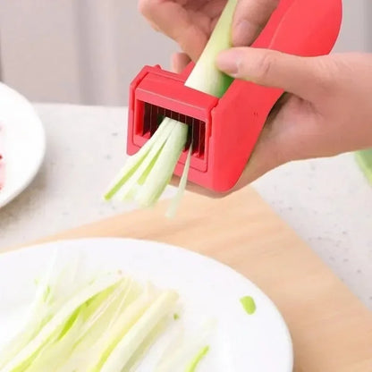 Multi-Functional Green Bean Slicer Vegetable Cutter for Green Onions, String Beans, and More