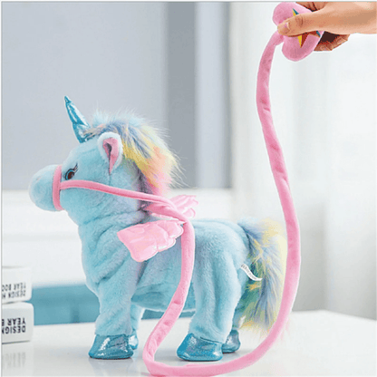 Magic Walking Unicorn Plush Toy with Singing Music