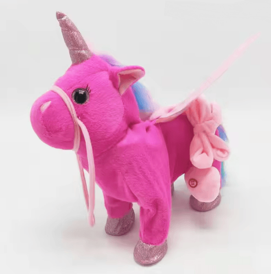 Magic Walking Unicorn Plush Toy with Singing Music