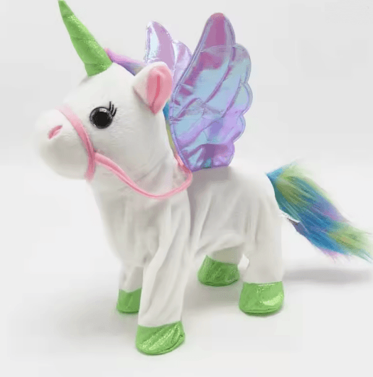 Magic Walking Unicorn Plush Toy with Singing Music