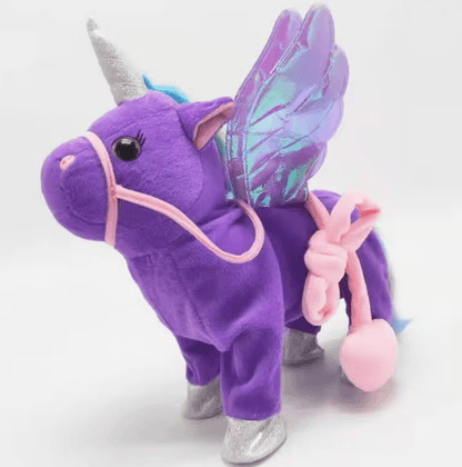 Magic Walking Unicorn Plush Toy with Singing Music