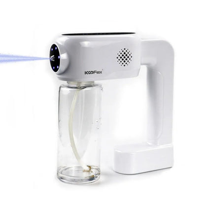 Wireless Nano Spray Sanitizer Gun with UV Blue Light – Portable Disinfection & Sterilization Mist Sprayer