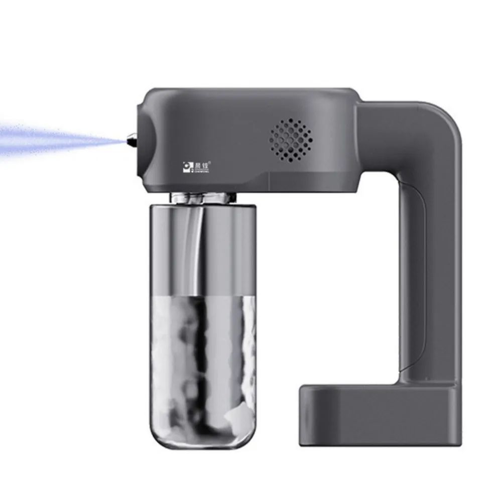 Wireless Nano Spray Sanitizer Gun with UV Blue Light – Portable Disinfection & Sterilization Mist Sprayer